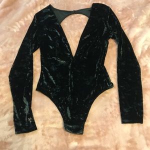 Victoria’s Secret body suit velvet size xs/small